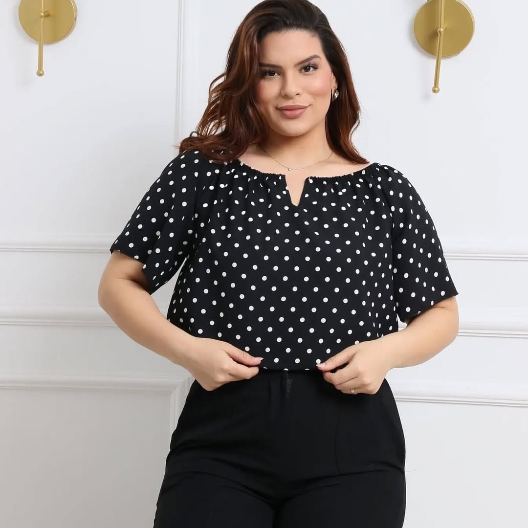 cropped feminina plus stampada