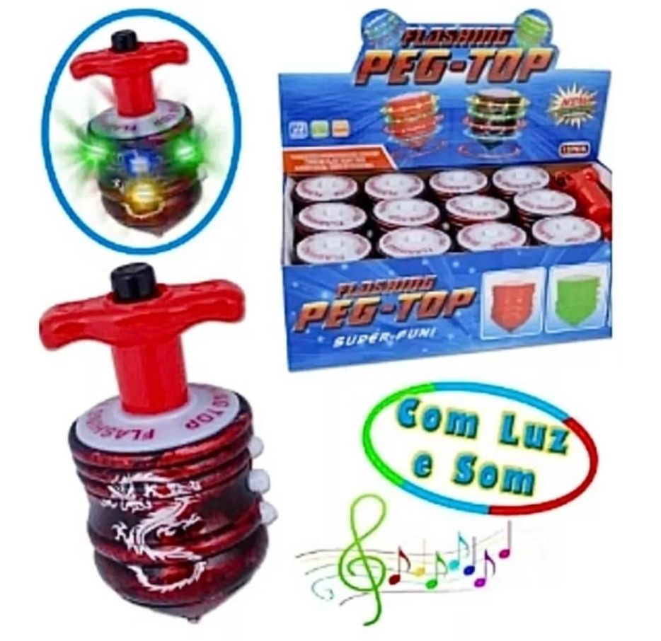 PIÃO DRAGÃO MUSICAL