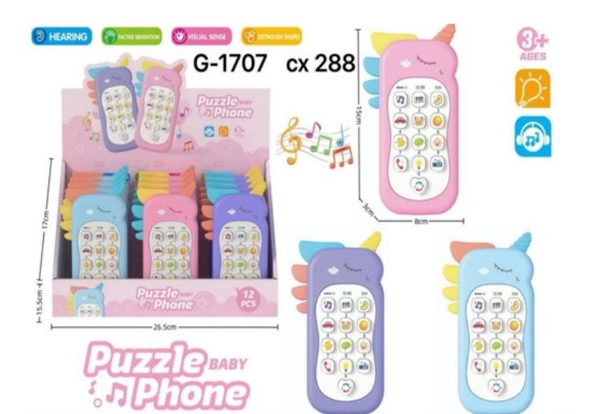 TELEFONE UNICÓRNIO 🦄 MUSICAL