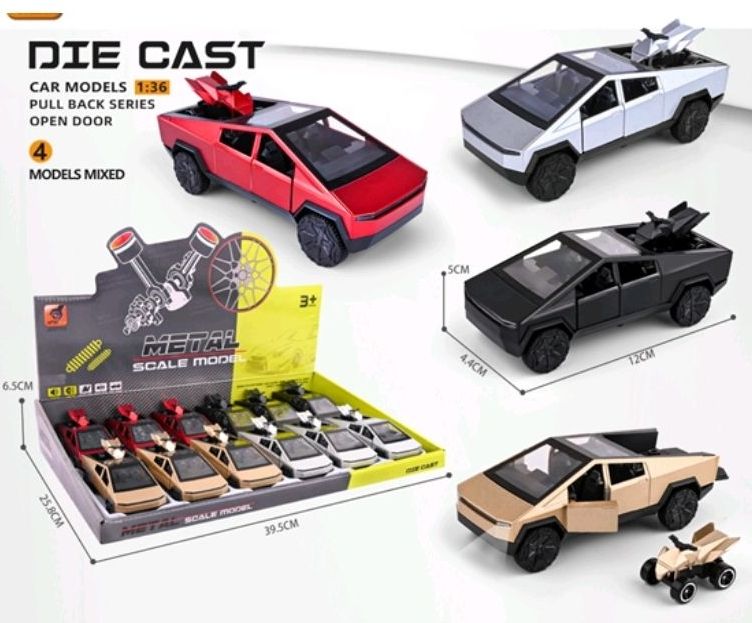 COLEÇÃO FERRO TESLA CYBERTRUCK