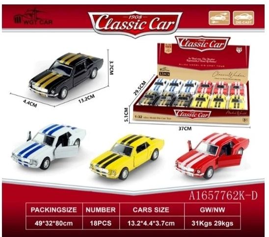 COLEÇÃO FERRO MUSTANG CLÁSSICO