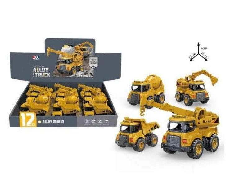 COLEÇÃO BETONEIRA GUINCHO E CAÇAMBA